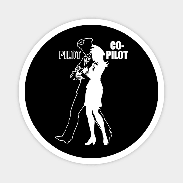 Female Co-Pilot and Pilot Magnet by RadicalDesigns